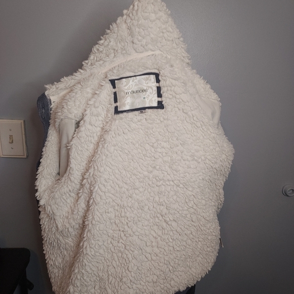 Maurices Size Medium Blue/White Puffy/Thick Jacket - Picture 6 of 8